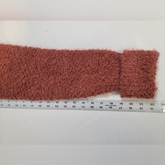 POL SMALL (10)CHUNKY OVERSIZED HOODED BUTTON FRONT W/ POCKETS SWEATER/ CARDIGAN - Picture 6 of 11